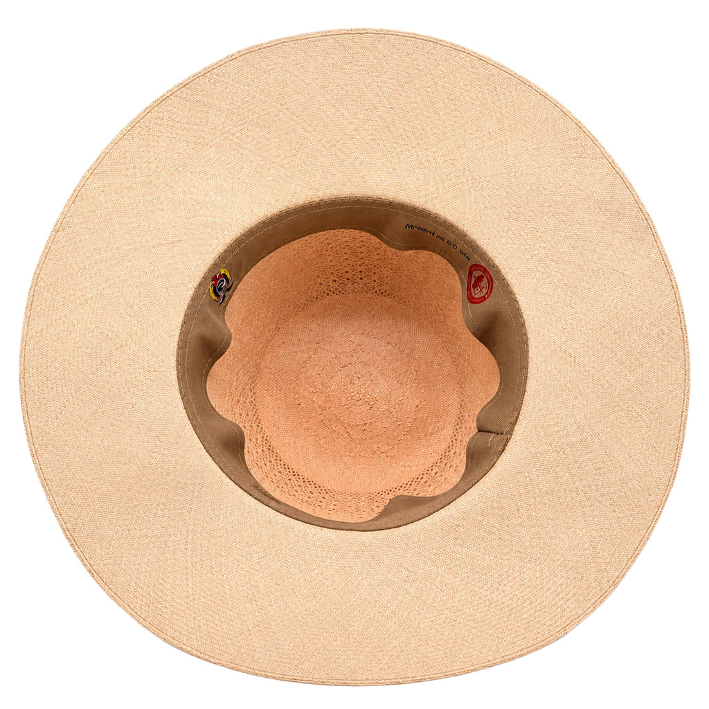 Panama Hat — Natural Fine Weave, Black Band