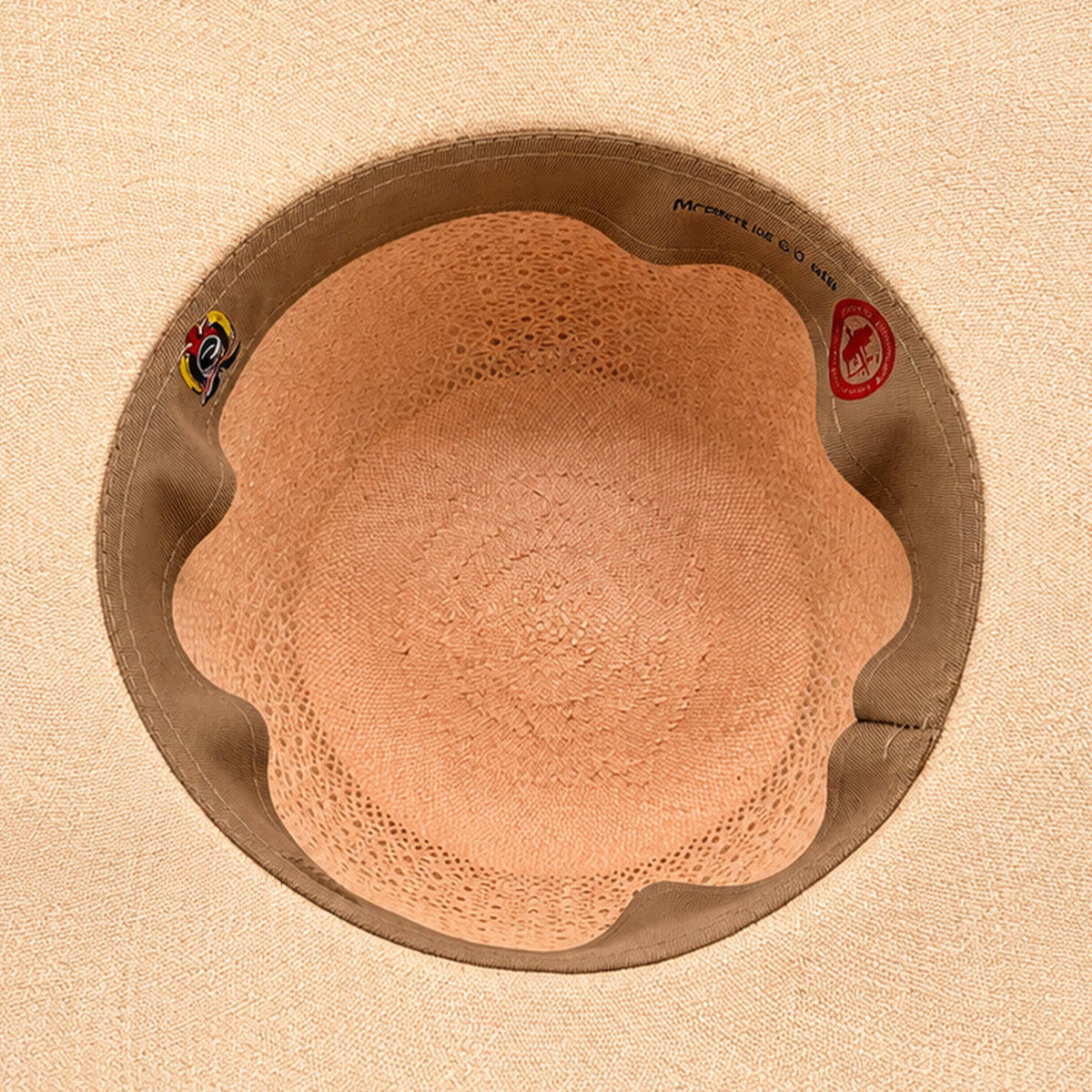 Panama Hat — Natural Fine Weave, Black Band